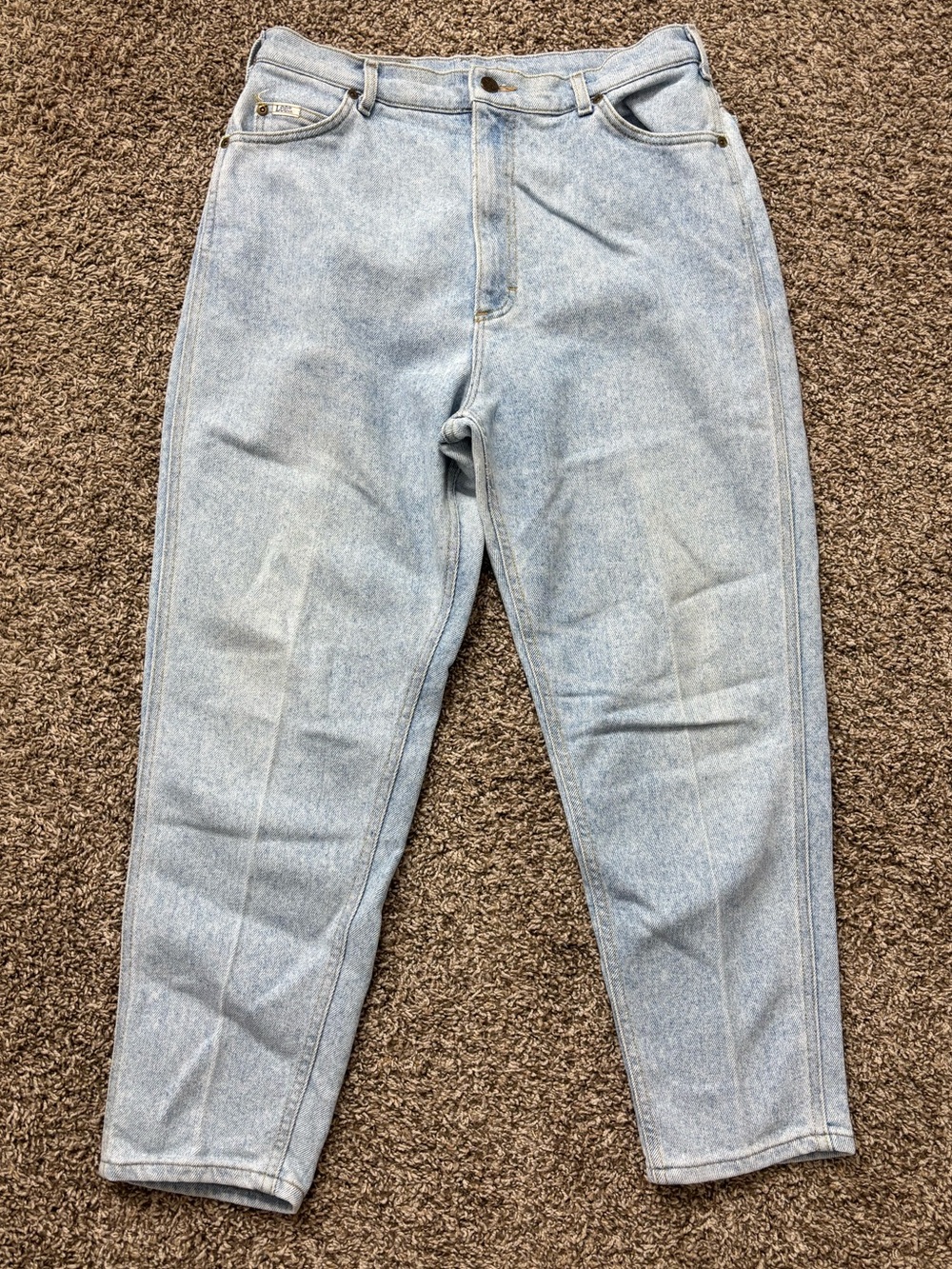 Lee Vintage Retro Light Wash Mom Jean Women’s Denim Jeans Size 16P